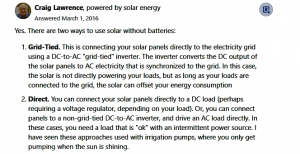 HOWCONNECT SOLAR PANELS TO INVERTERS WITHOUT A BATTERY