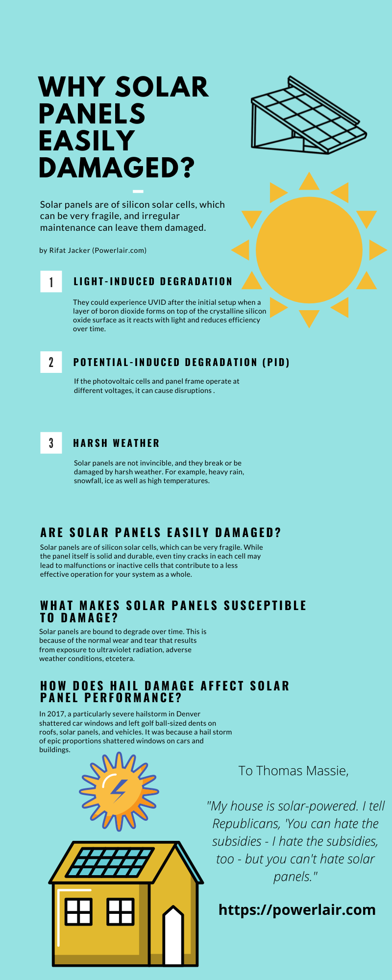 why Solar Panels Easily Damaged