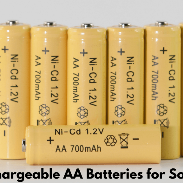 Best Rechargeable AA Batteries for Solar Lights