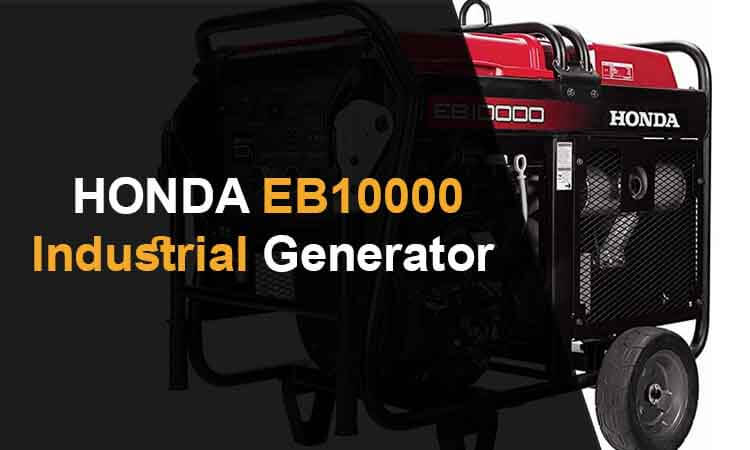honda eb10000 portable industrial generator